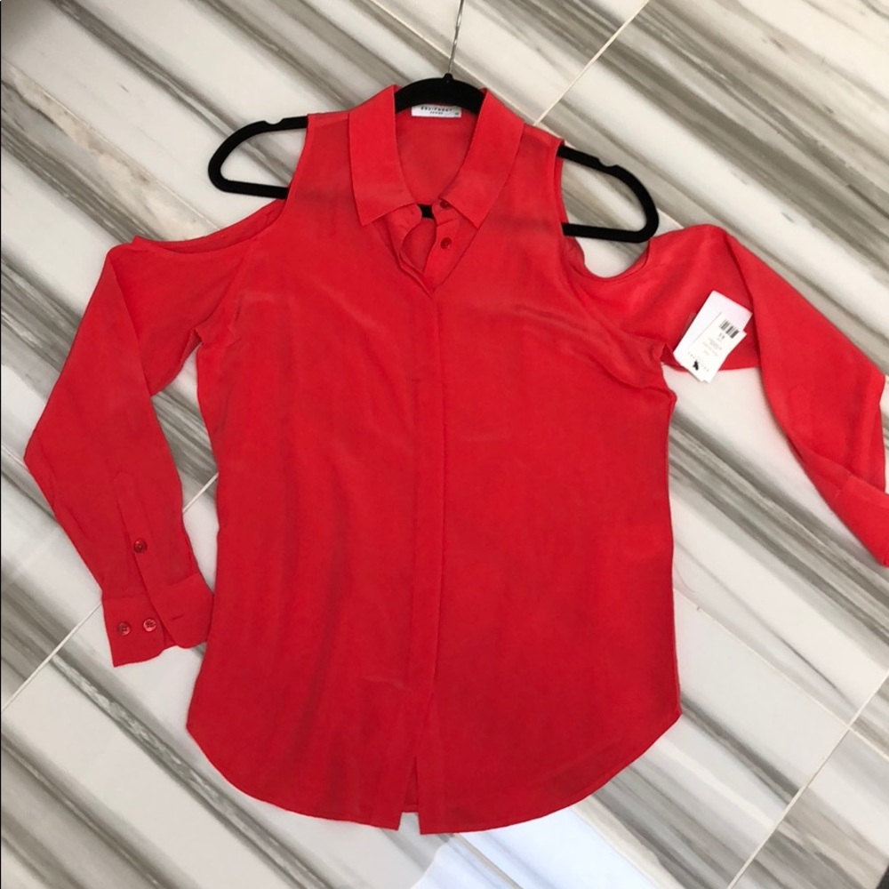 Silk equipment blouse